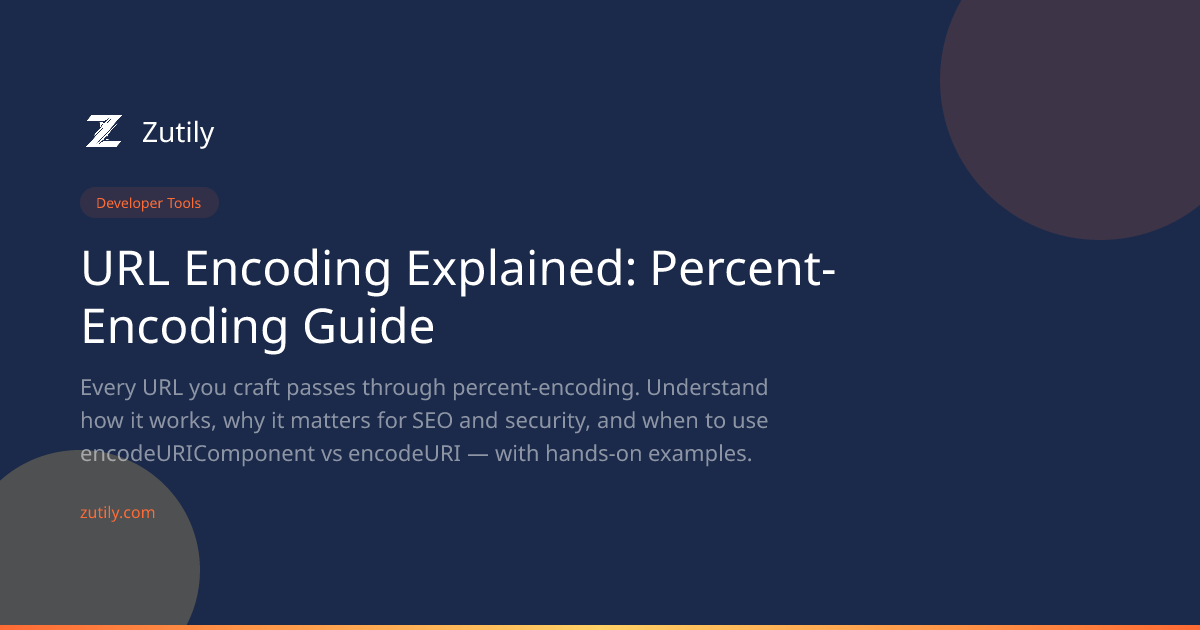 URL Encoding Explained: Percent-Encoding Guide | Zutily